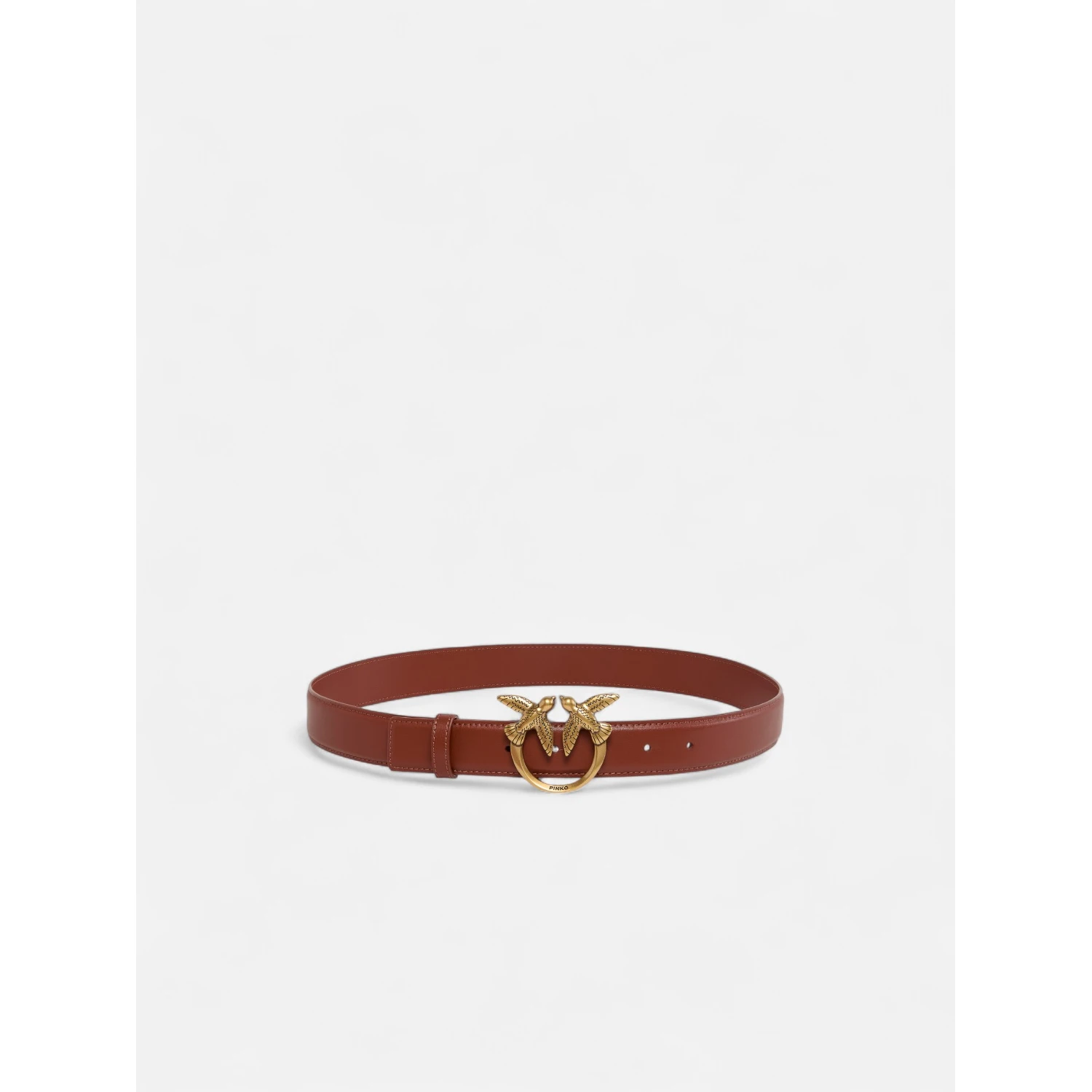 Love Birds leather belt