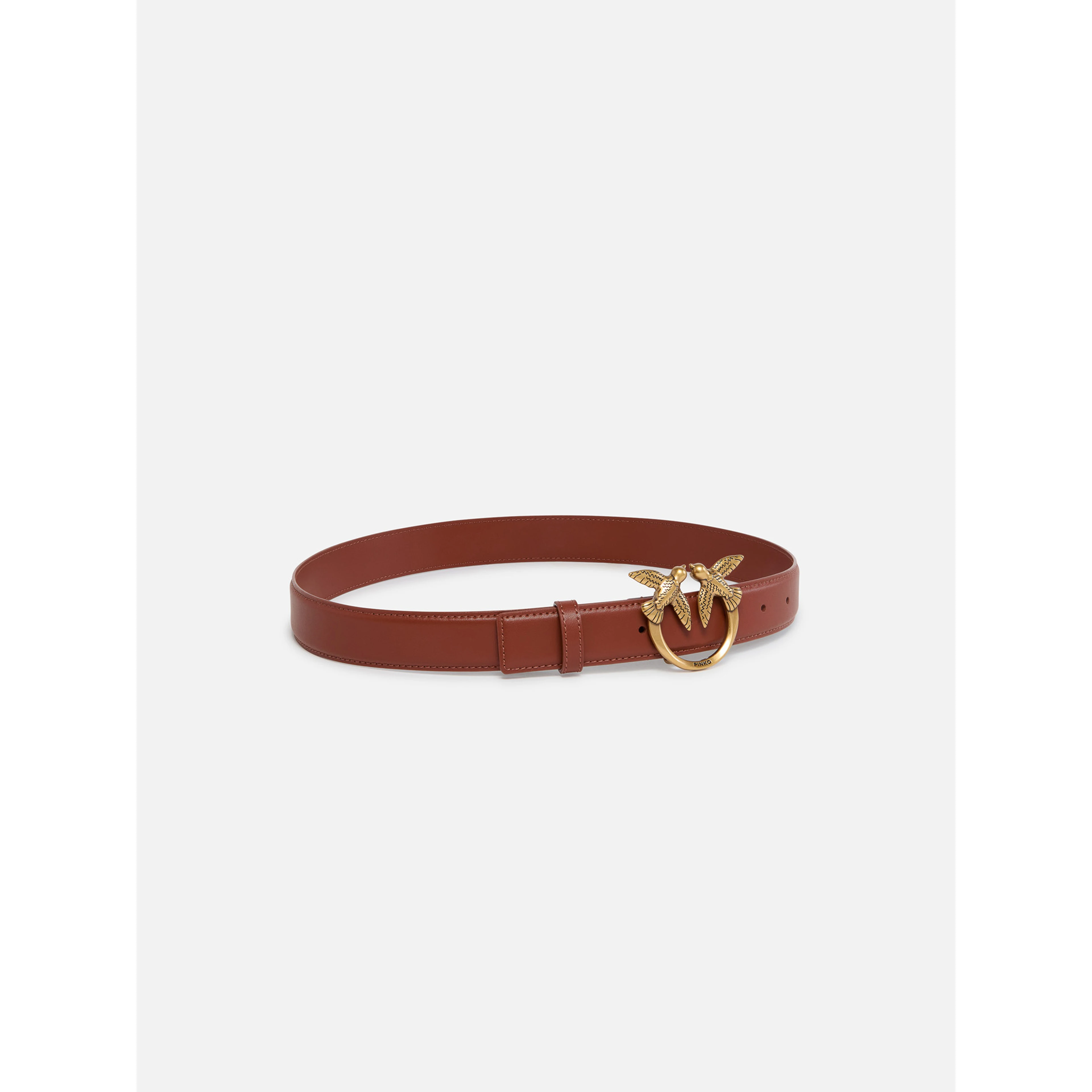 Love Birds leather belt