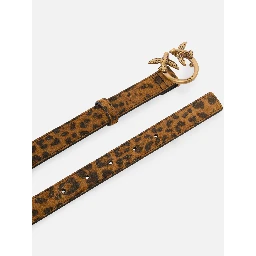 PINKO BERRY H2 SUEDE belt