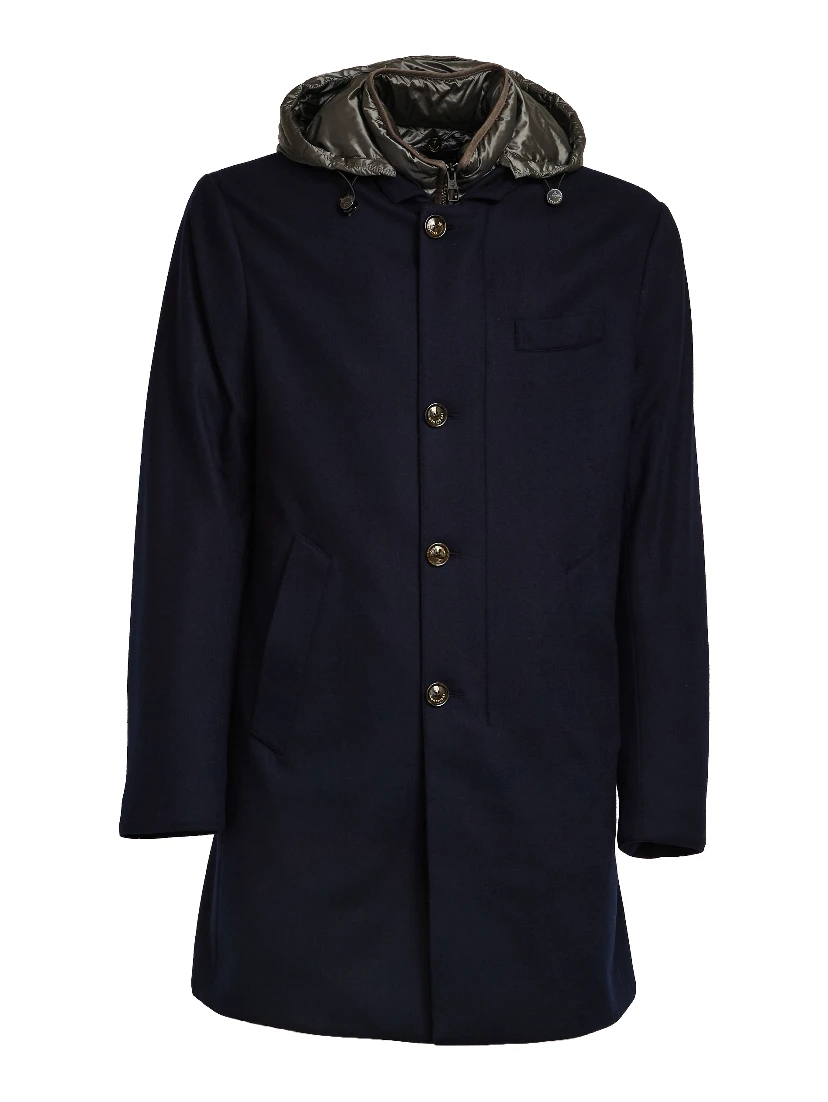 Cappotto Imbottito In Piuma