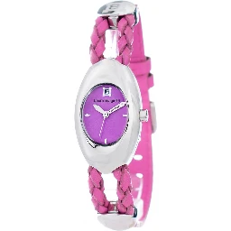 Multicolor Leather Watch