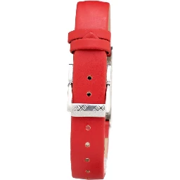 Red Leather Dress Watch