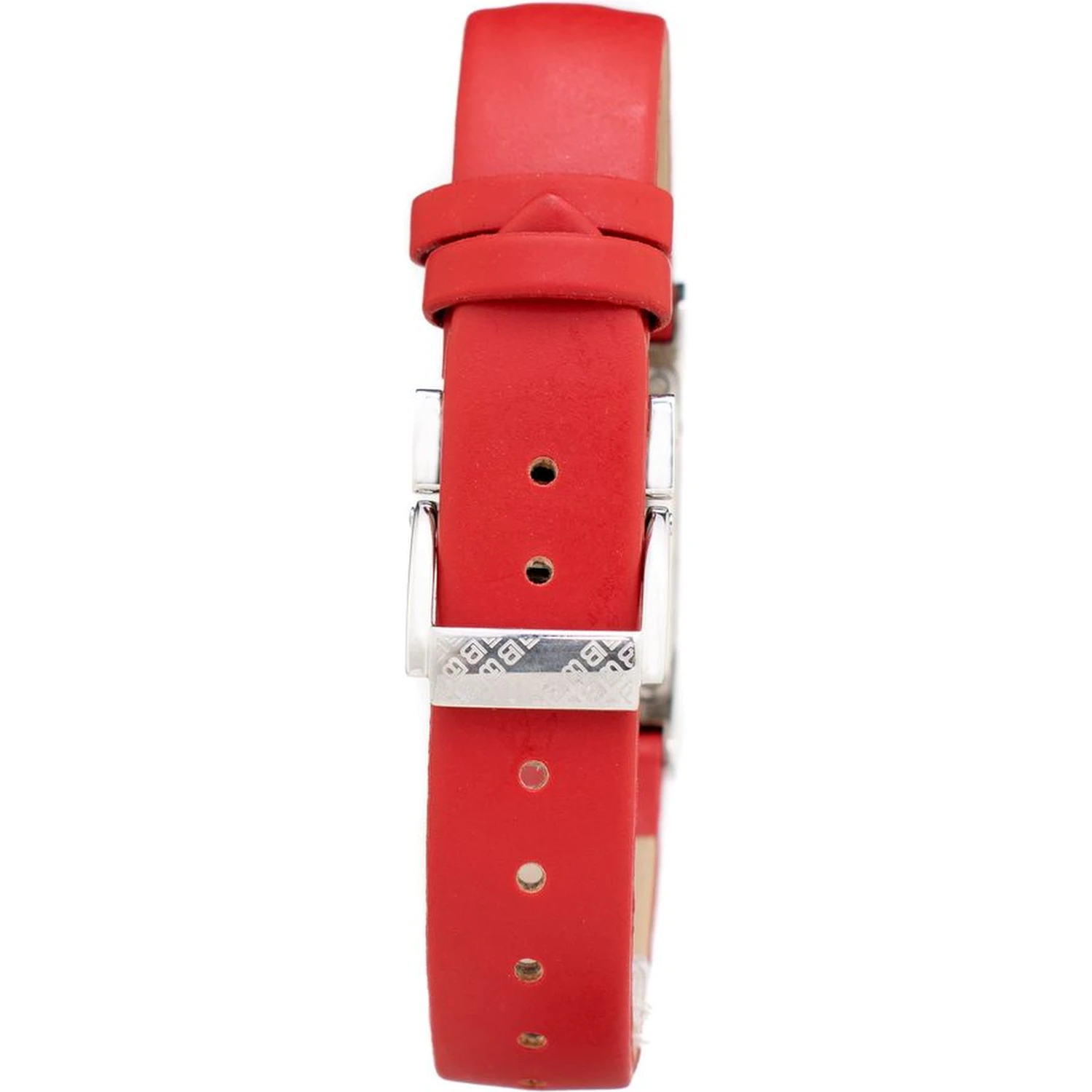 Red Leather Dress Watch