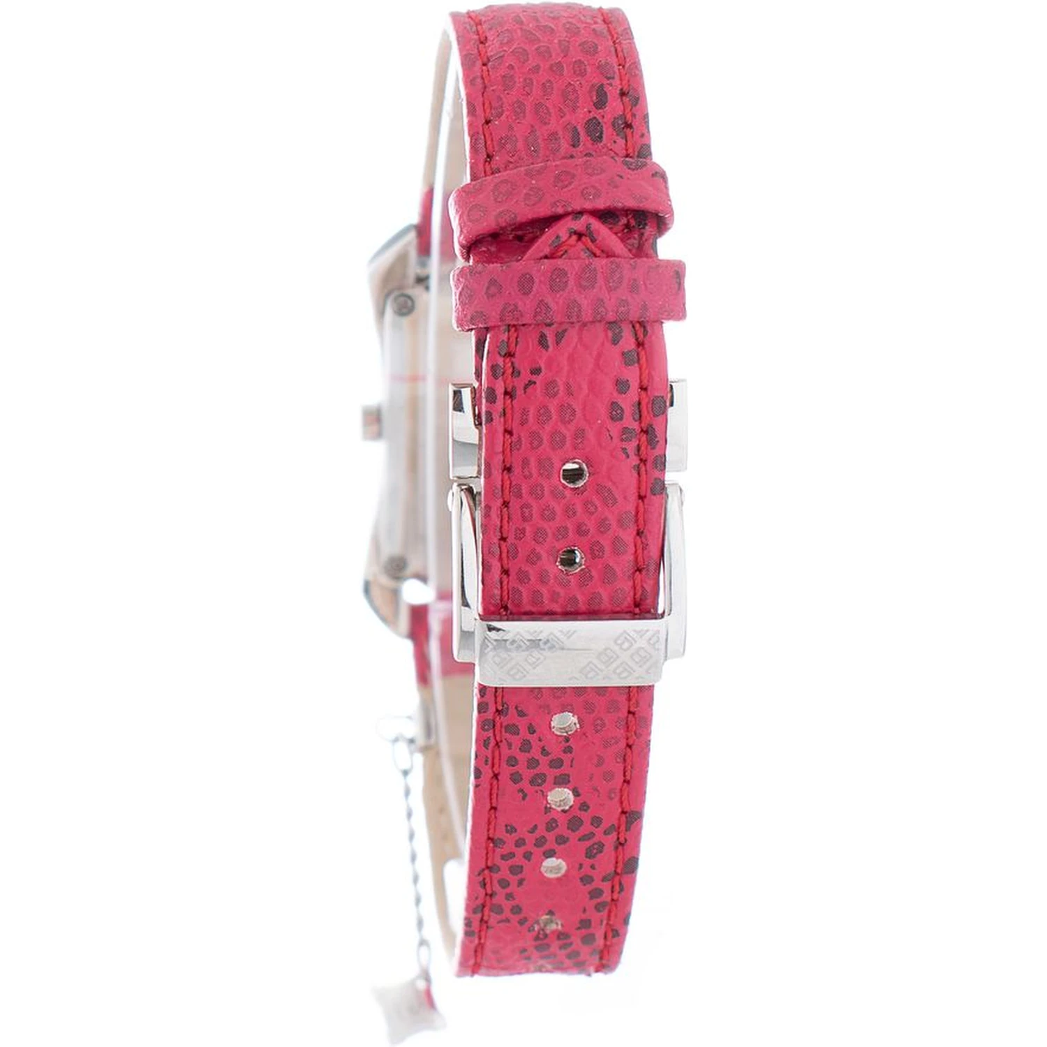 Red Leather Dress Watch