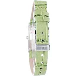 Green Leather Dress Watch