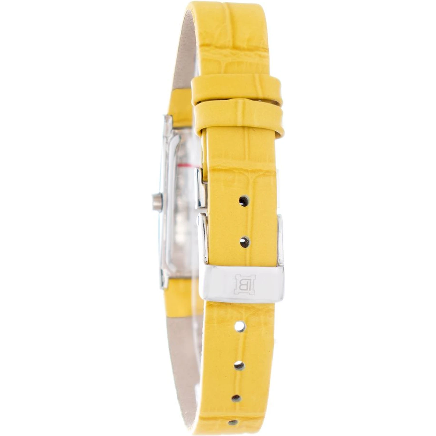 Yellow Leather Dress Watch