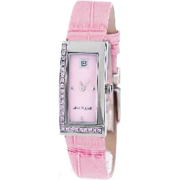 Multicolor Leather Dress Watch