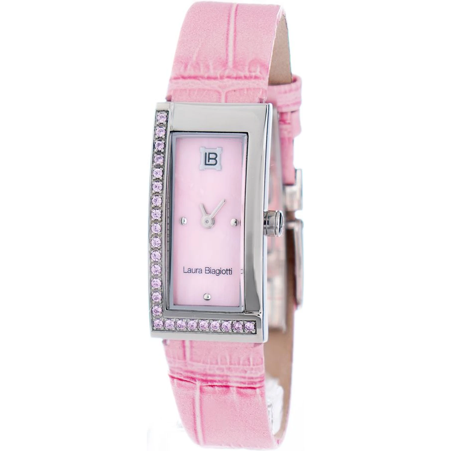 Multicolor Leather Dress Watch