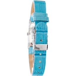 Blue Leather Dress Watch