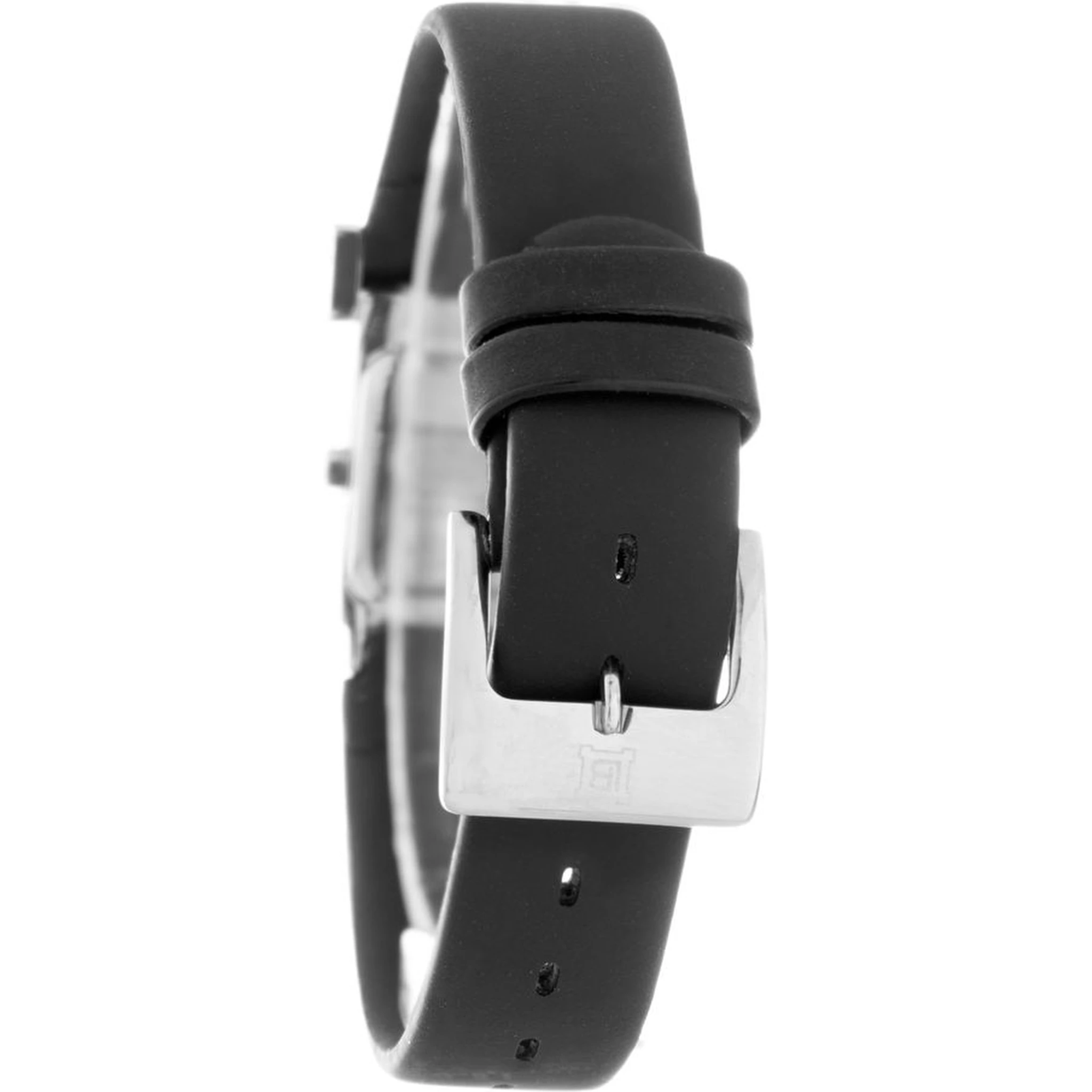 Black Rubber Dress Watch