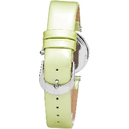 Green Leather Dress Watch