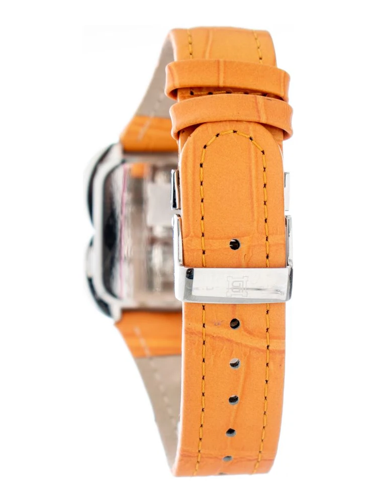 Orange Leather Dress Watch alternative