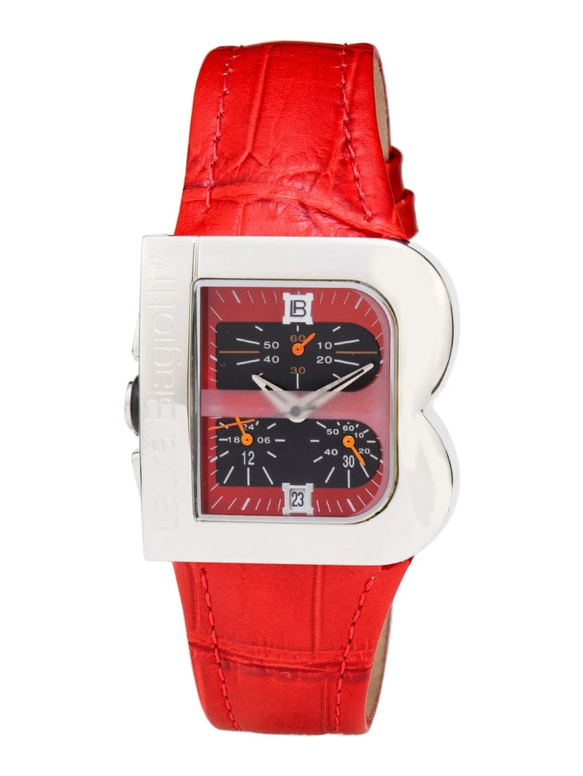 Brown Leather Dress Watch