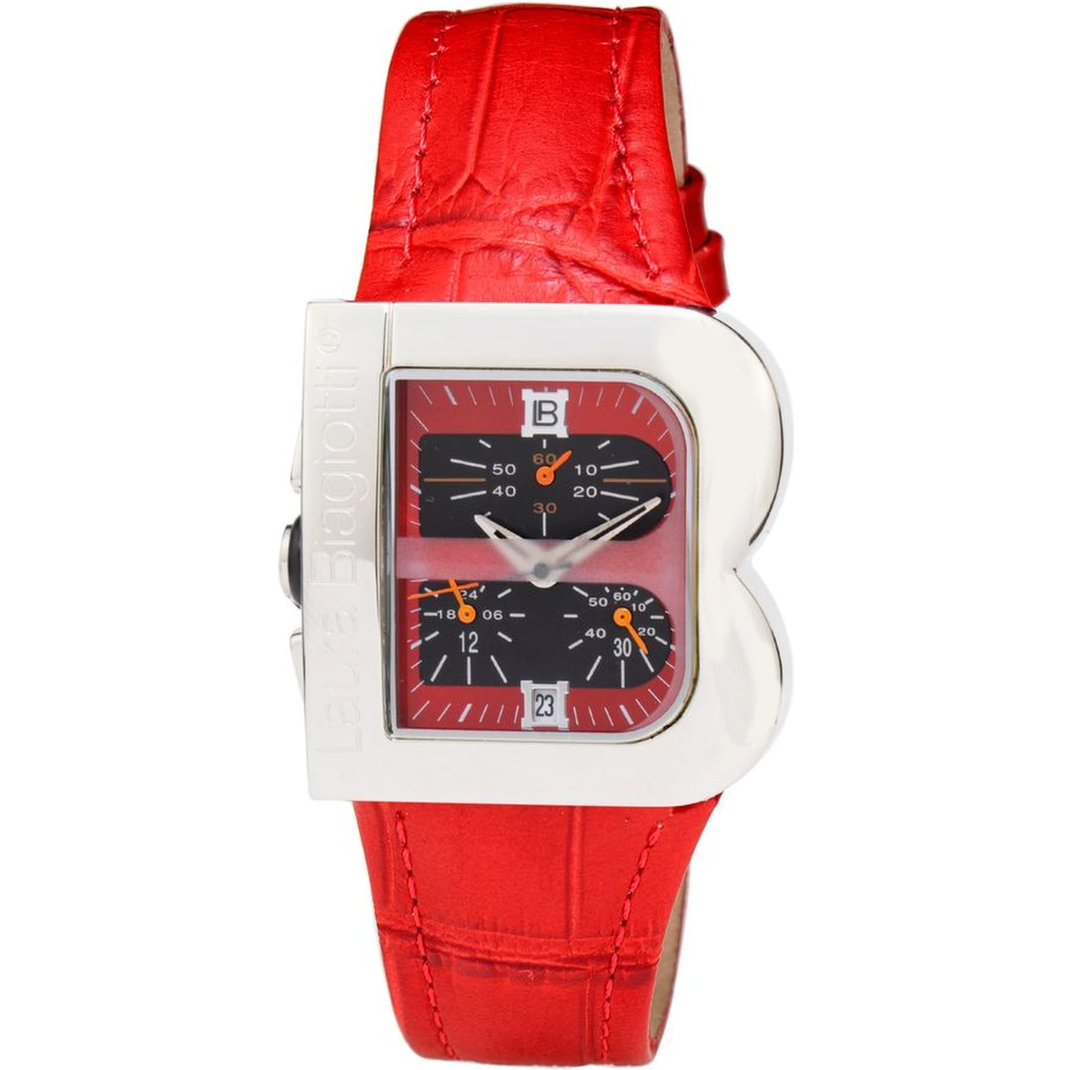 Brown Leather Dress Watch