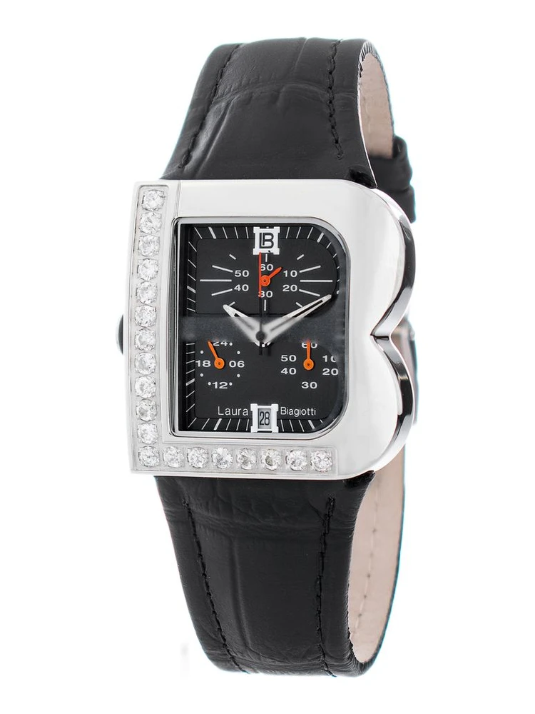 Black Stainless Steel Dress Watch