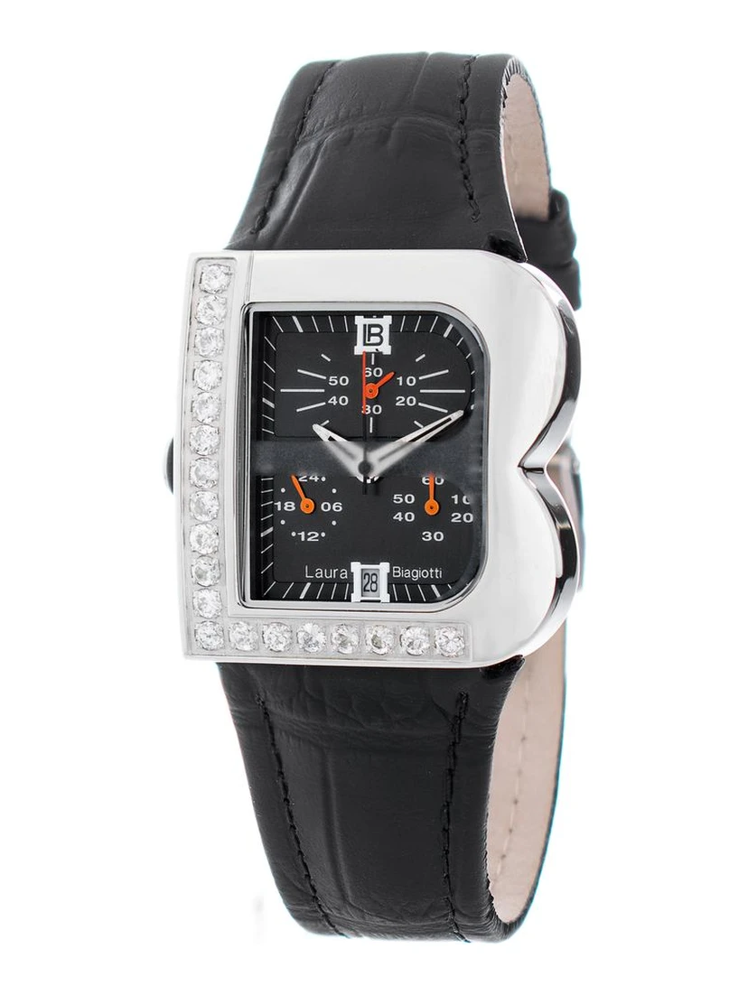 Black Stainless Steel Dress Watch