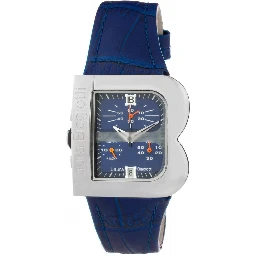 Purple Leather Dress Watch