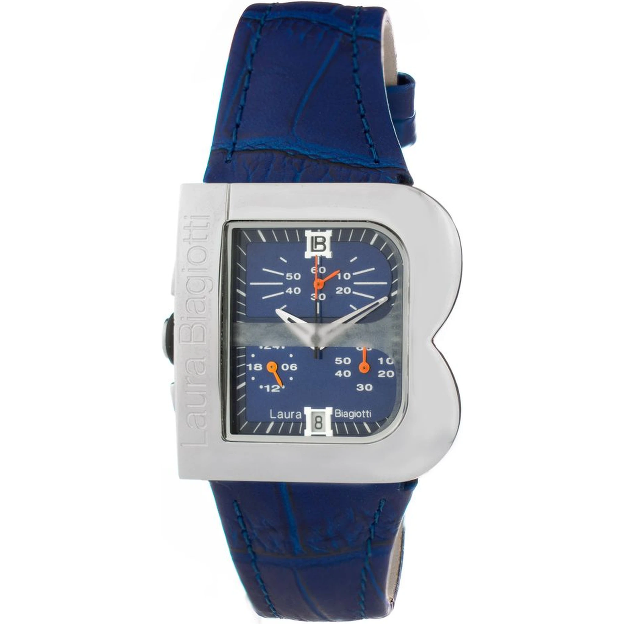 Purple Leather Dress Watch