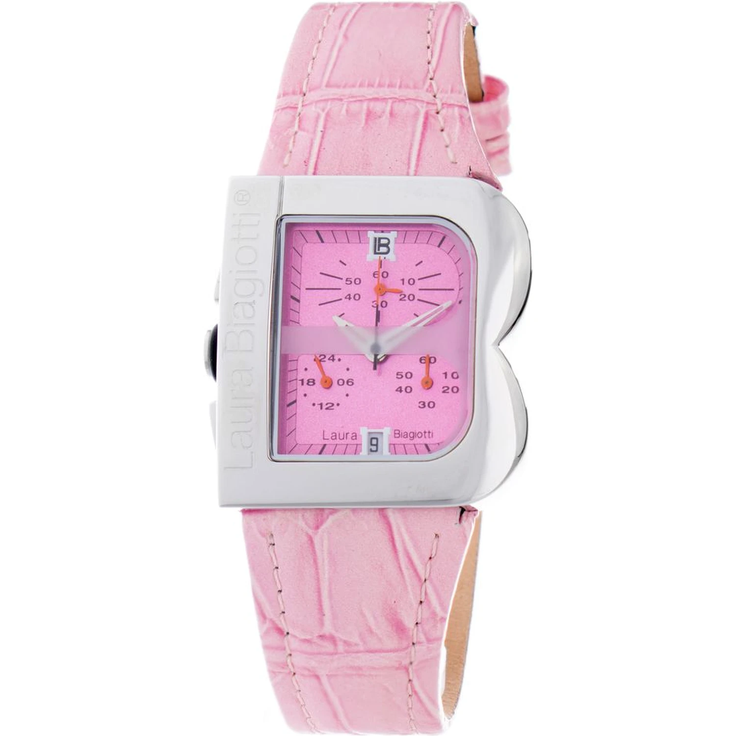 Multicolor Leather Dress Watch