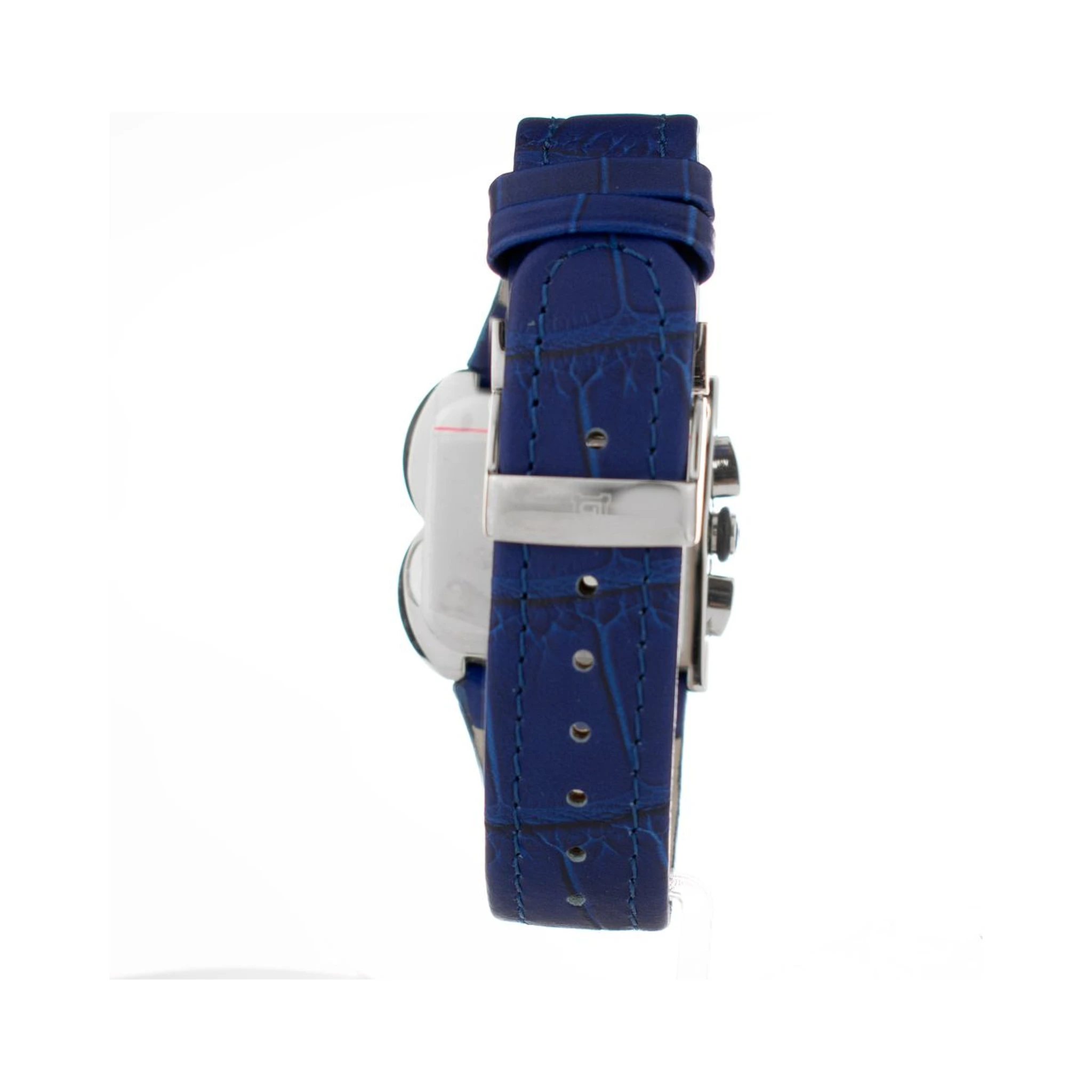 Purple Leather Dress Watch