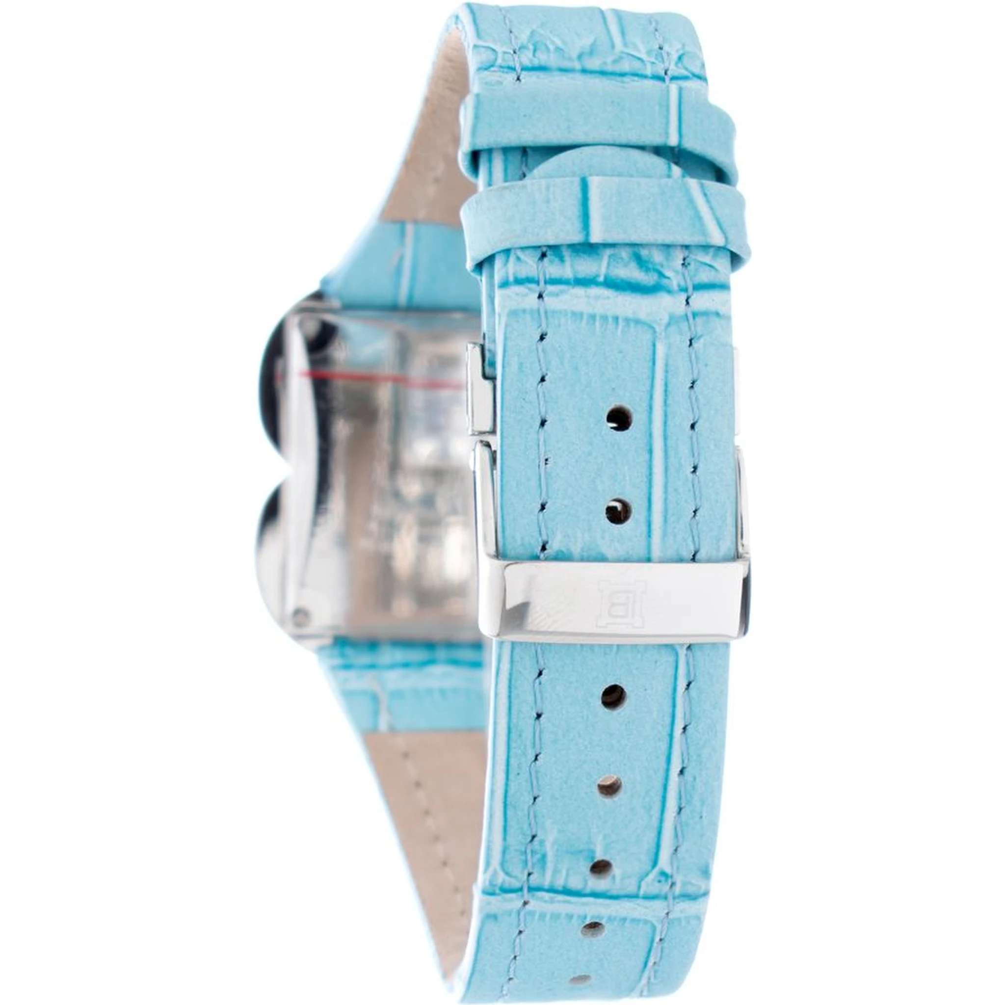 Blue Stainless Steel Dress Watch