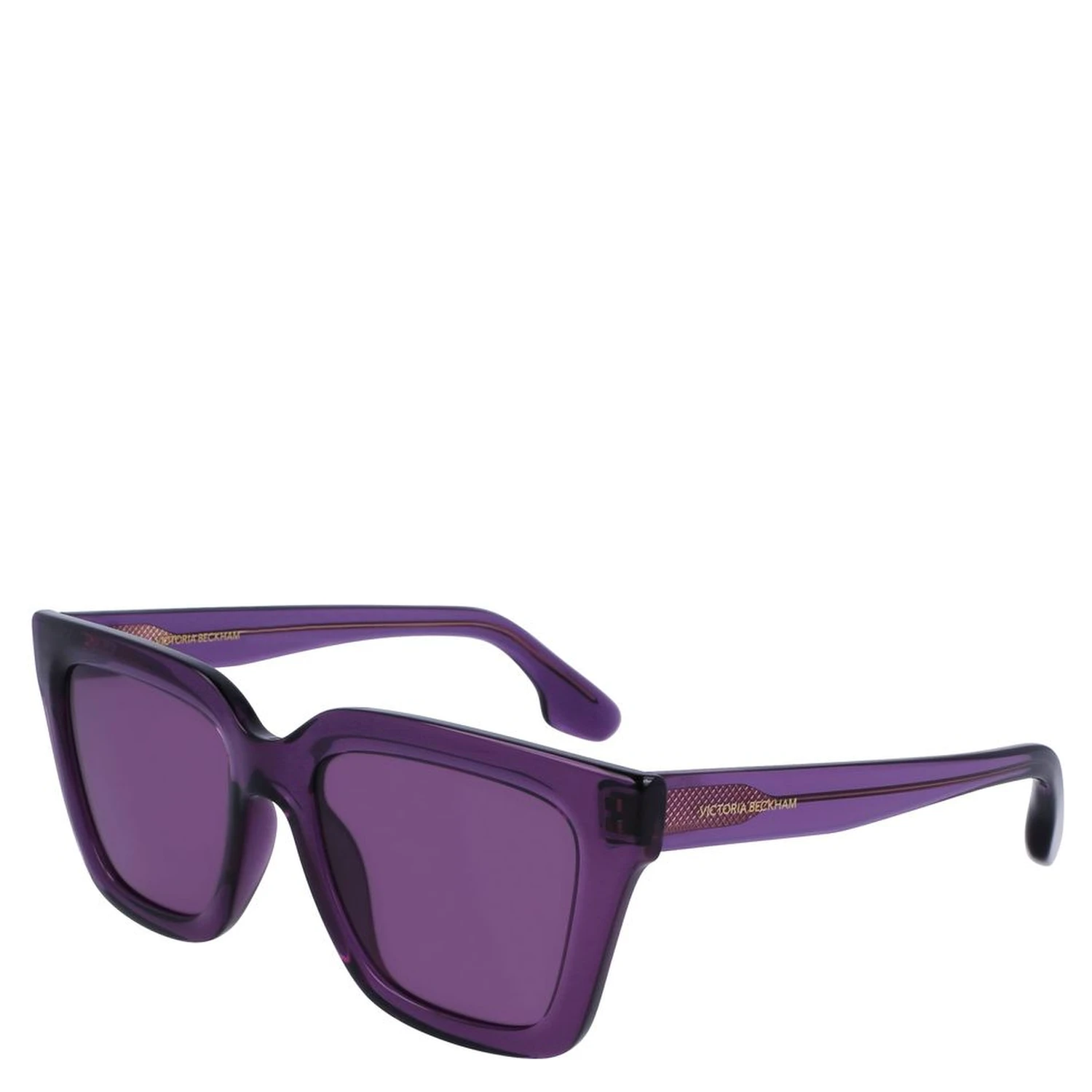Purple Injected Sunglasses