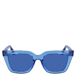 Blue Injected Sunglasses
