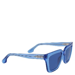 Blue Injected Sunglasses