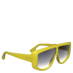 Yellow Injected Sunglasses