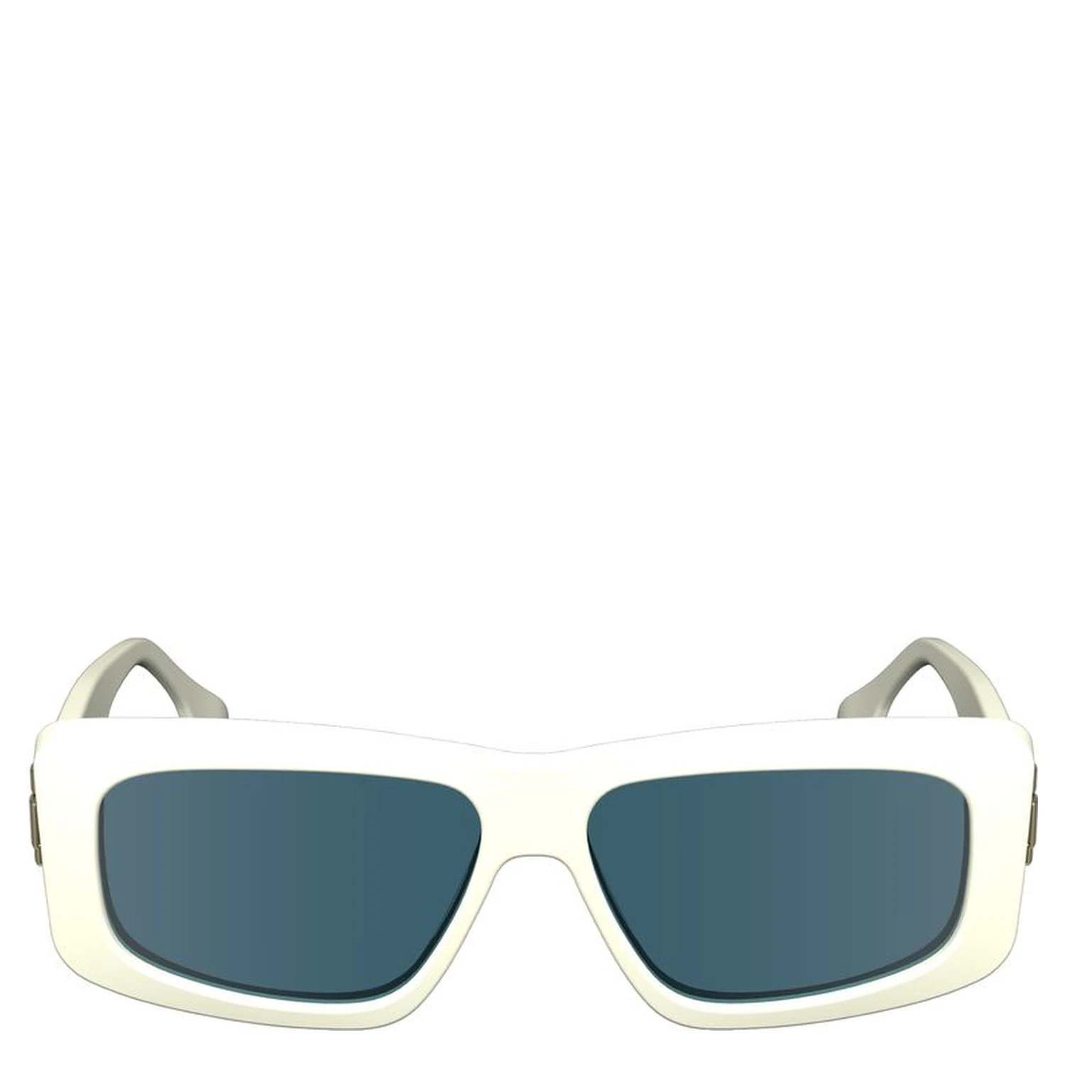 White Acetate Sunglasses
