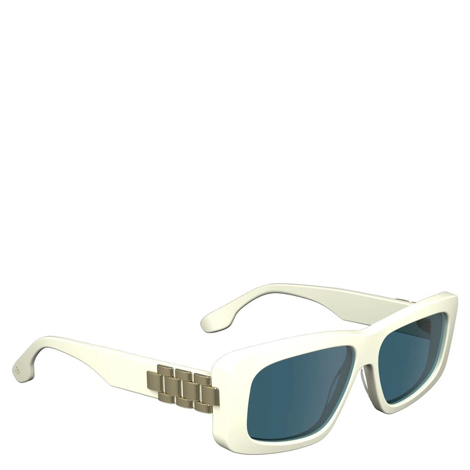 White Acetate Sunglasses