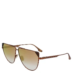 Brown Metal Sunglasses