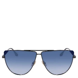 Blue Metal Sunglasses