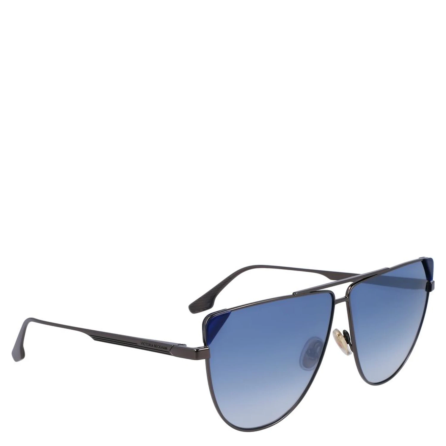 Blue Metal Sunglasses