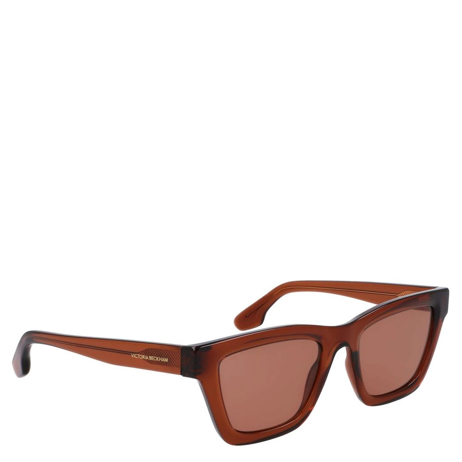 Brown Injected Sunglasses