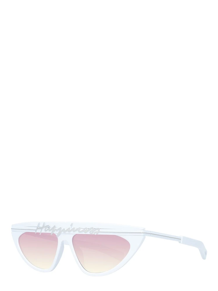 White Plastic Sunglasses