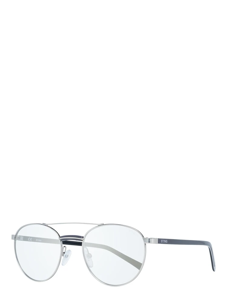 Gray Metal Sunglasses
