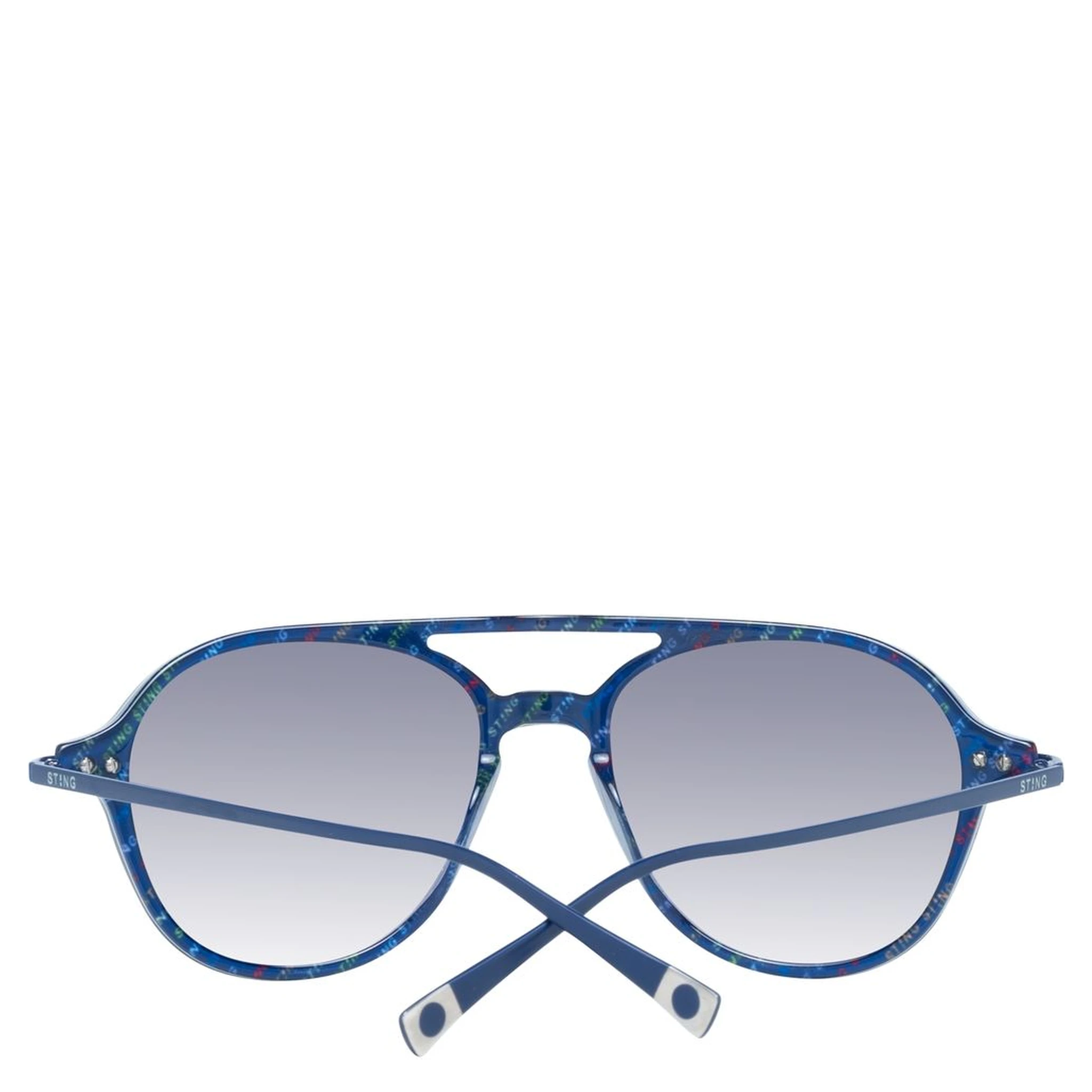 Blue Metal Sunglasses