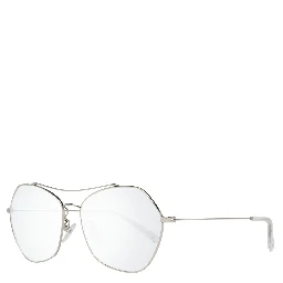 Gray Metal Sunglasses