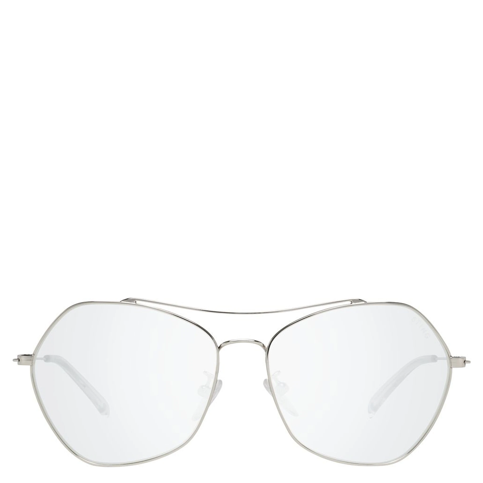 Gray Metal Sunglasses