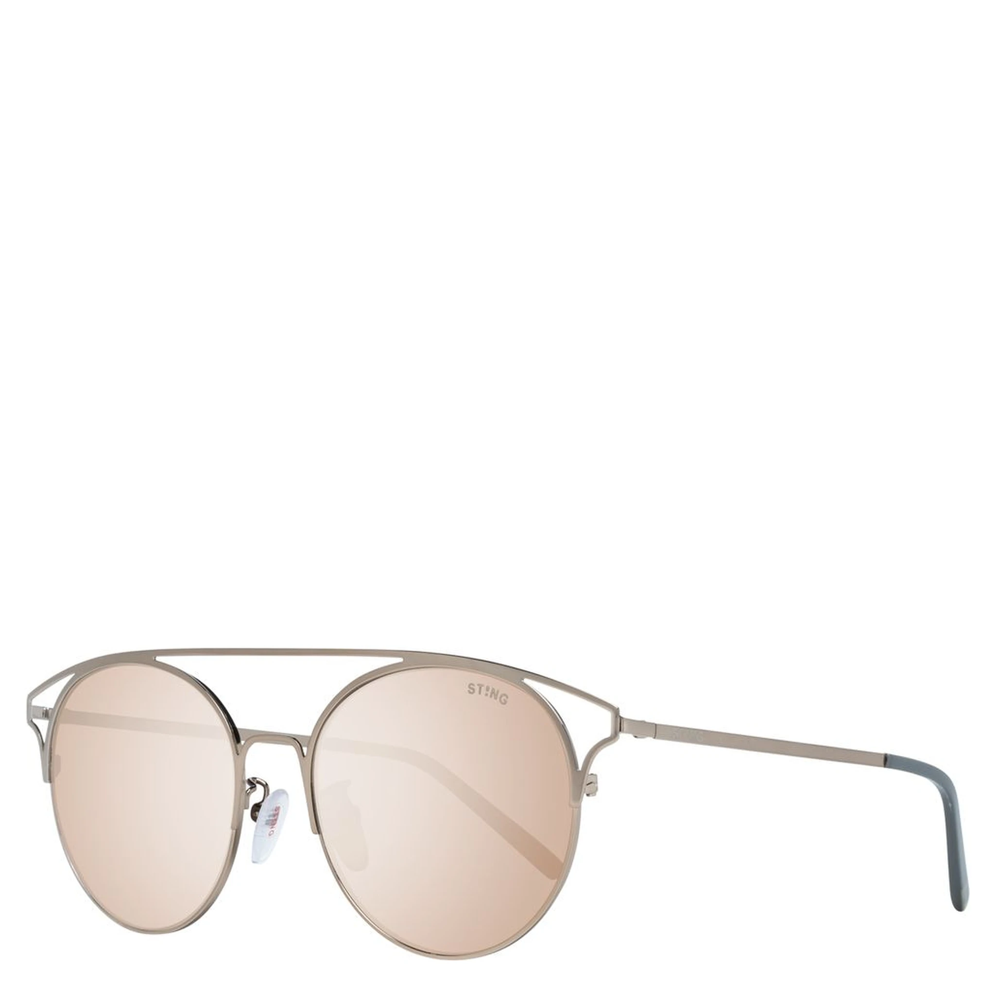 نظارات شمسية معدنية ذهبية