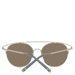 نظارات شمسية معدنية ذهبية