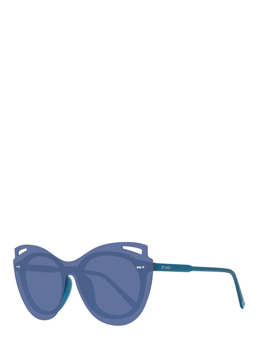Blue Plastic Sunglasses