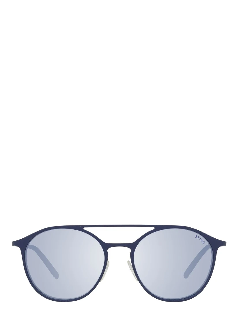 Blue Metal Sunglasses