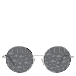 Gray Metal Sunglasses