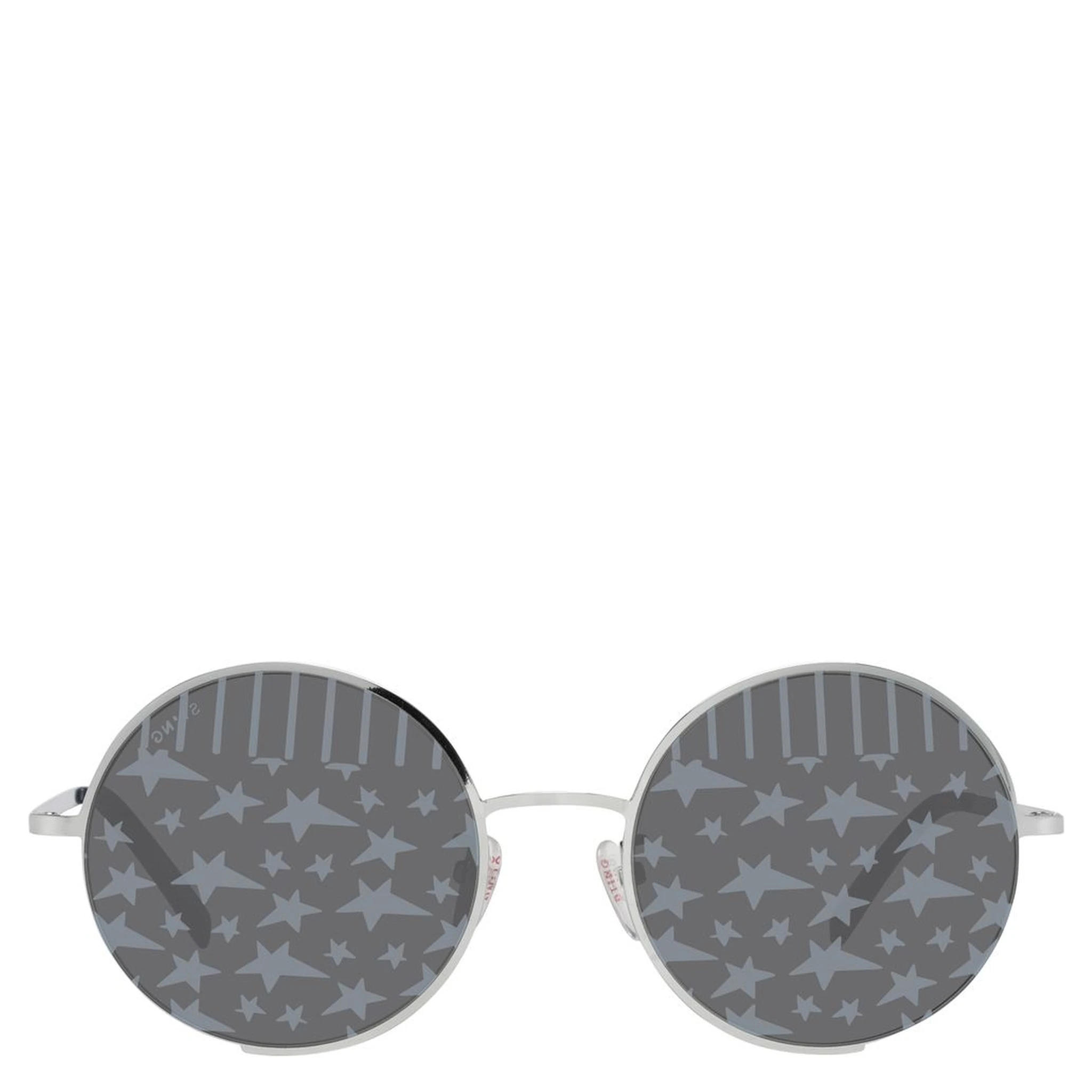 Gray Metal Sunglasses
