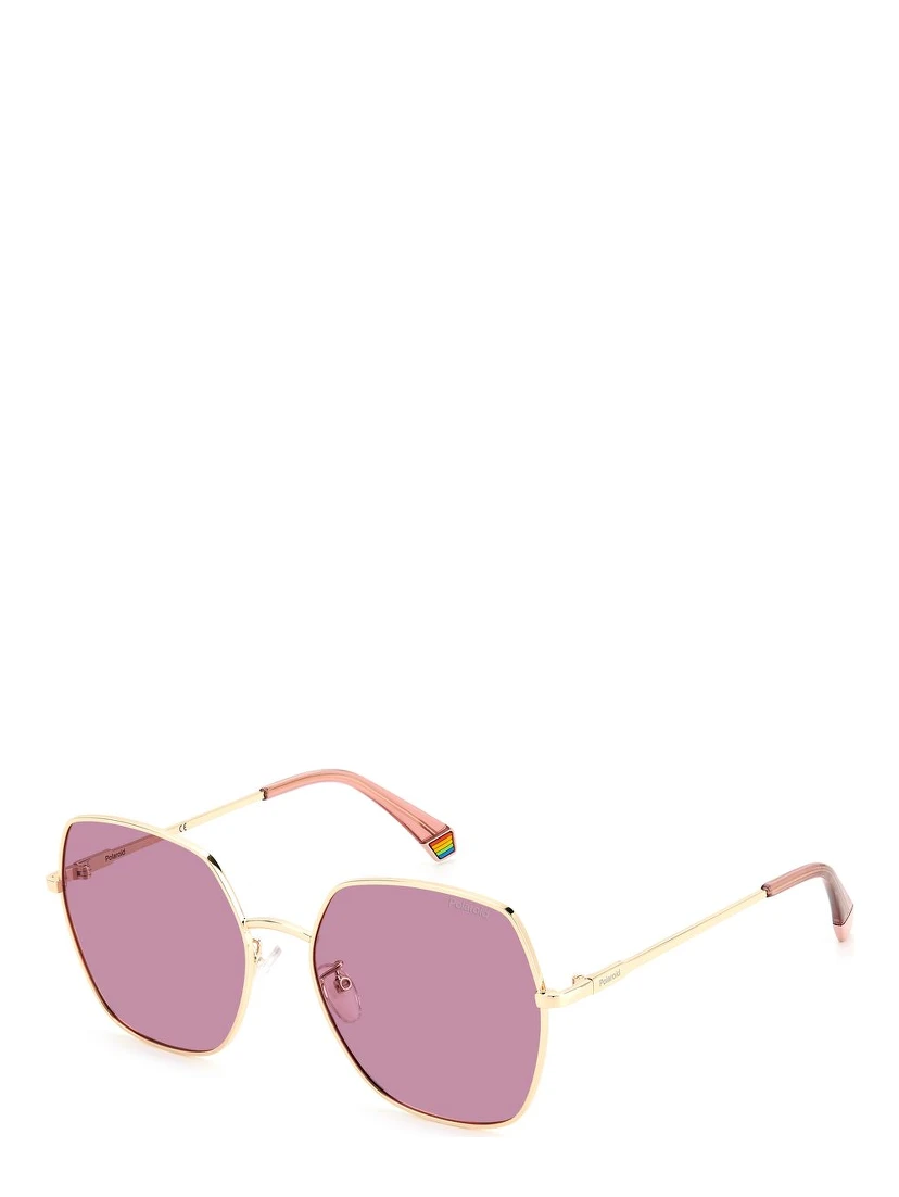 Rose Gold Stainless Steel Sunglasses