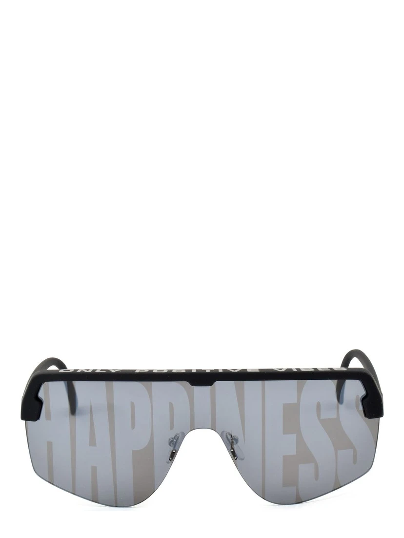 Black Injected Sunglasses