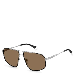 Bicolor Stainless Steel Sunglasses