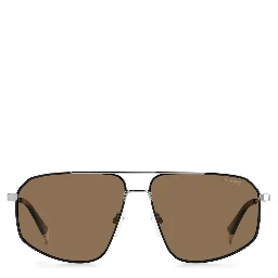 Bicolor Stainless Steel Sunglasses